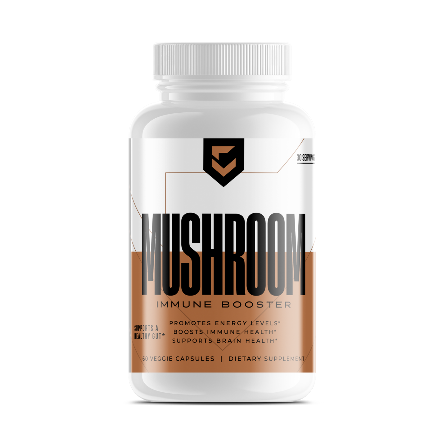 Mushroom Immune Booster: Chaga, Cordyceps, Reishi and Lion’s Mane