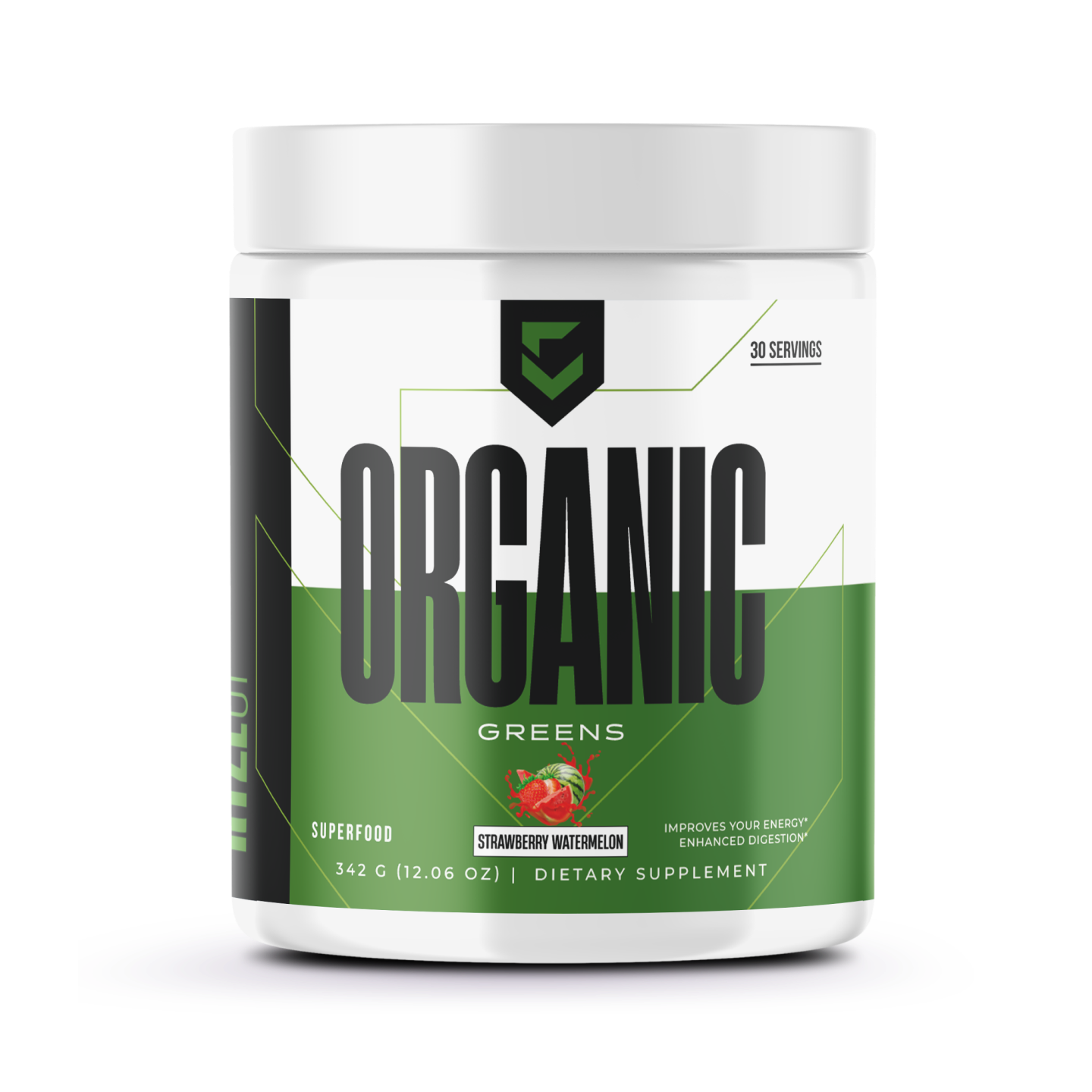 Organic Super Greens - Watermelon