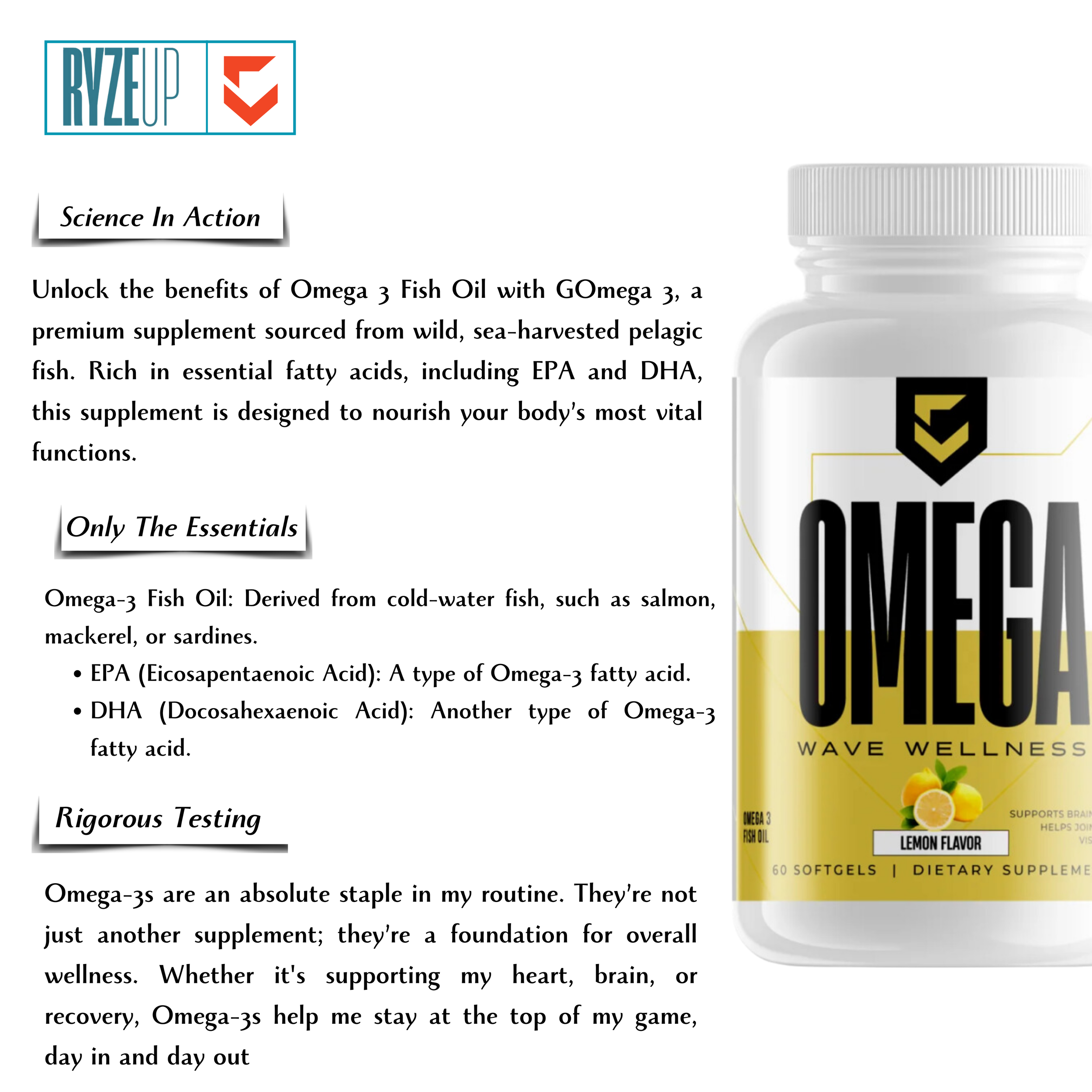 Omega 3 Fish Oil