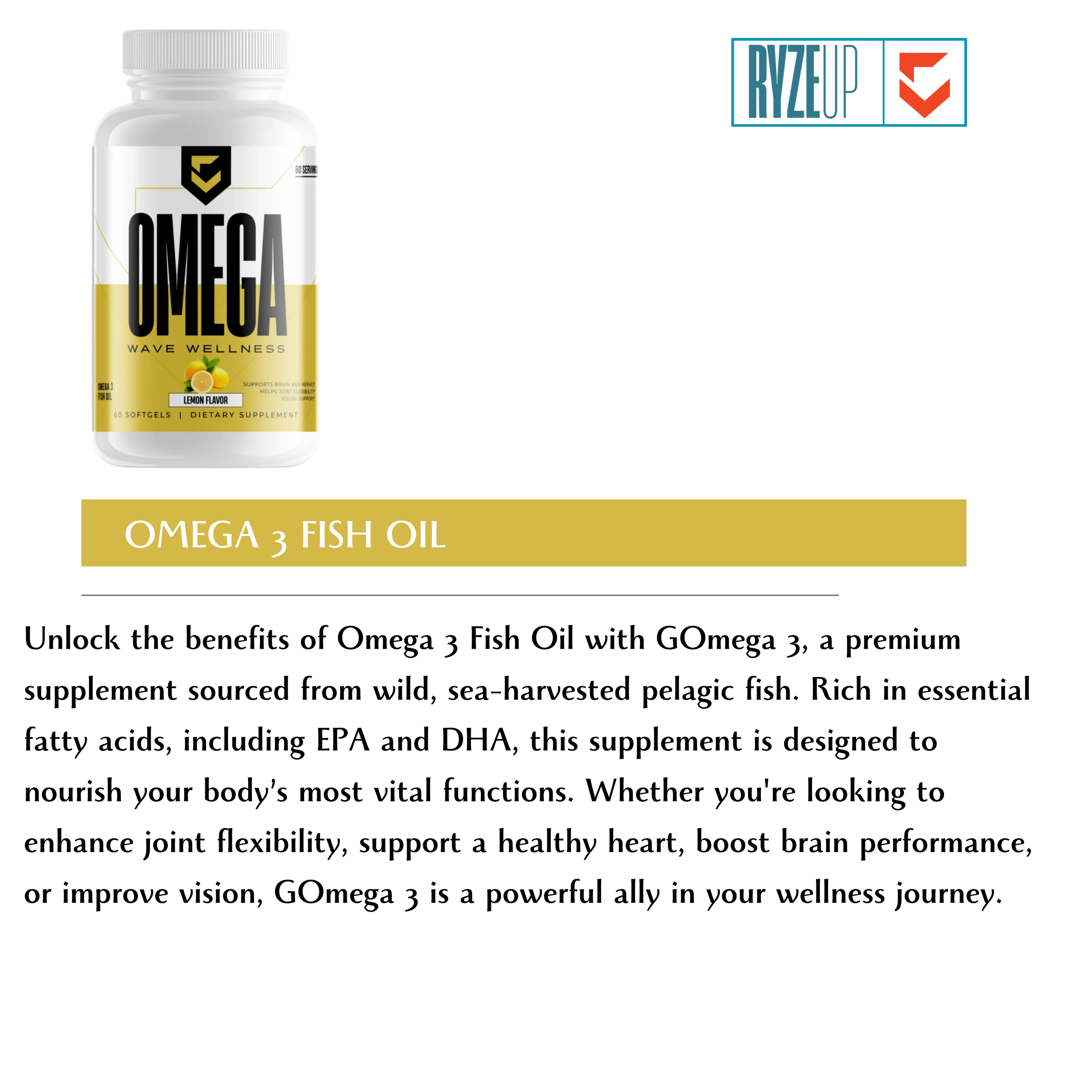 Omega 3 Fish Oil