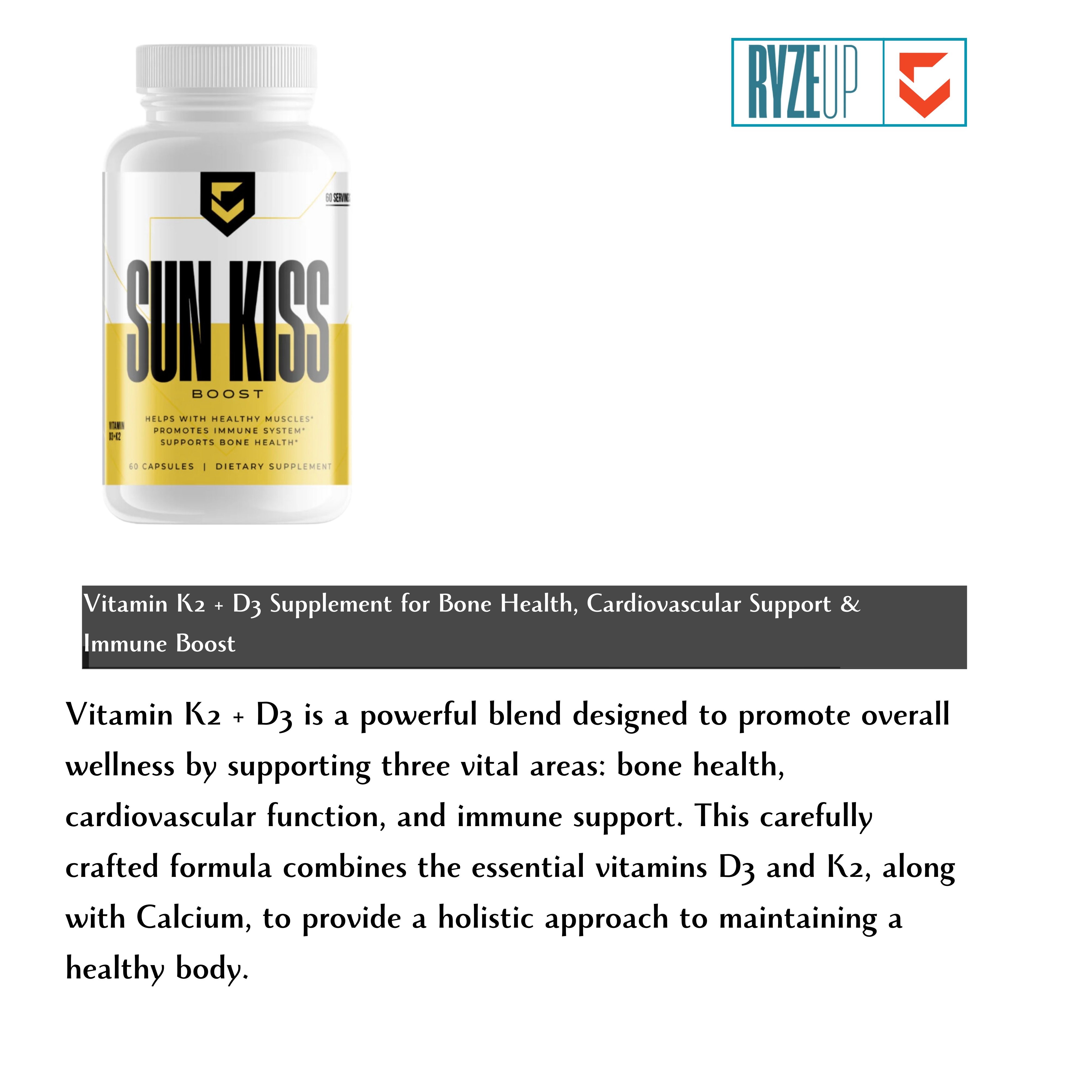 Vitamin K2 + D3